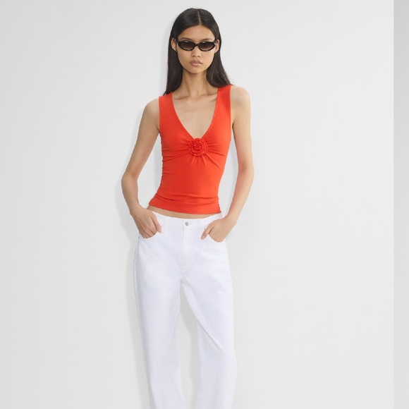 Aritzia Wilfred GoodLux Bloom Top - Picture 1 of 2